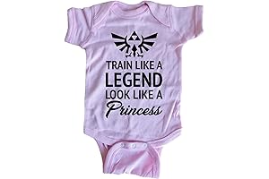 Train Like A Legend Look Like A Princess Zelda Baby Onesie
