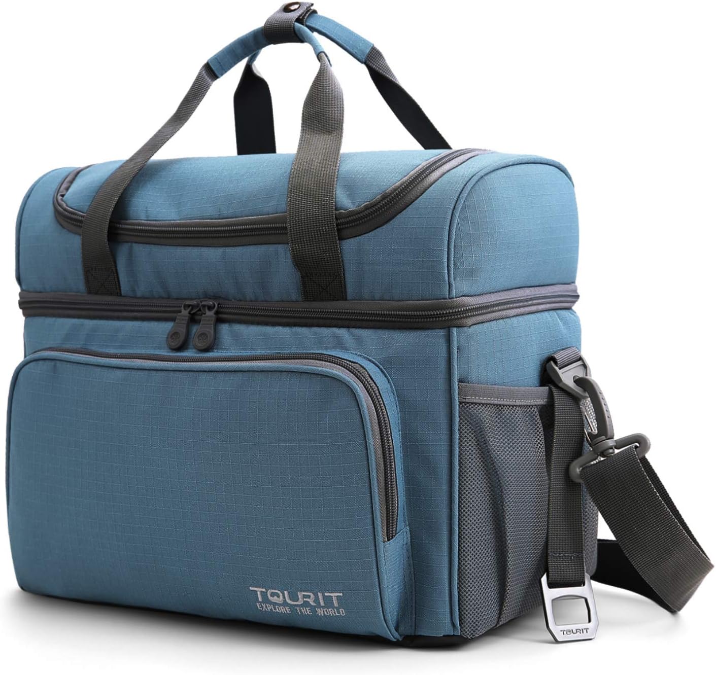 TOURIT Insulated Cooler Bag 15 Cans Large Lunch Bag Travel Cooler Tote 22L Soft Sided Cooler Bag for Men Women to Picnic, Camping, Beach, Work