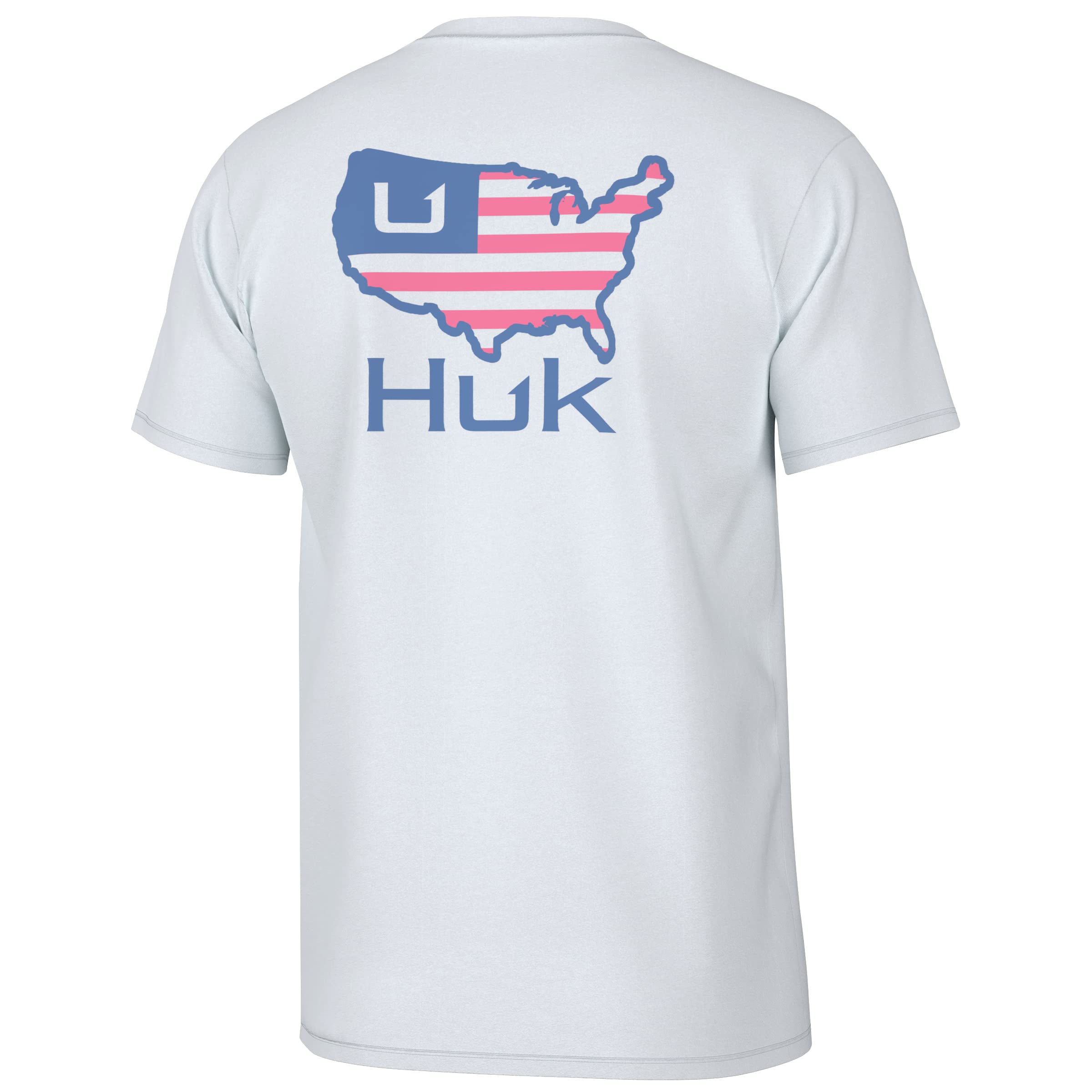 HUK Mens Performance Fishing Logo Tee, Short Sleeve T-Shirt for Men - 5