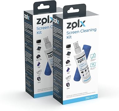 Zolx Ekran Temizleme Seti 250ML + Temizleme Bezi * 2 Adet Lcd, Led, Ekran, Laptop, Tablet, Bilgisayar, Televizyon, Cep Telefonu, G zl k, Kamera, Koruyucu Ve Parlat c  Do al Temizleme