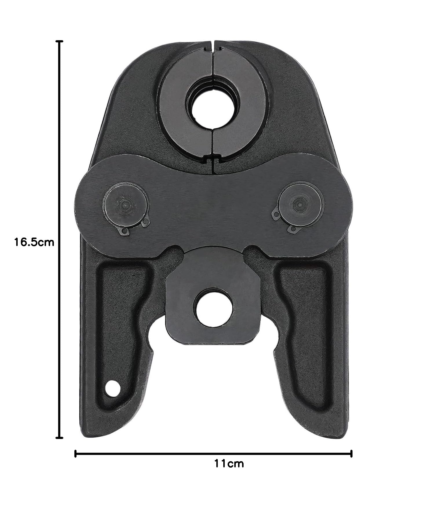 Pinzas de presión TH16-20-26-32, con contorno TH, para tubos compuestos de aluminio y plástico, PEX, cobre, acero inoxidable, 2,5 kg