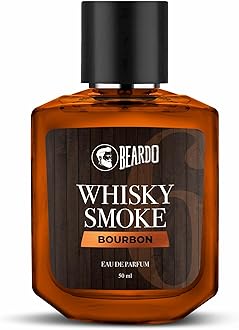 Beardo BOURBON Whisky Smoke Perfume for men, 50ml | Oriental, Woody, Leathery | Long Lasting Mens Perfume | Best Date Night Fragrance Body Spray for Men |Valentines day gift for husband | Gift for boyfriend | Gift for Men