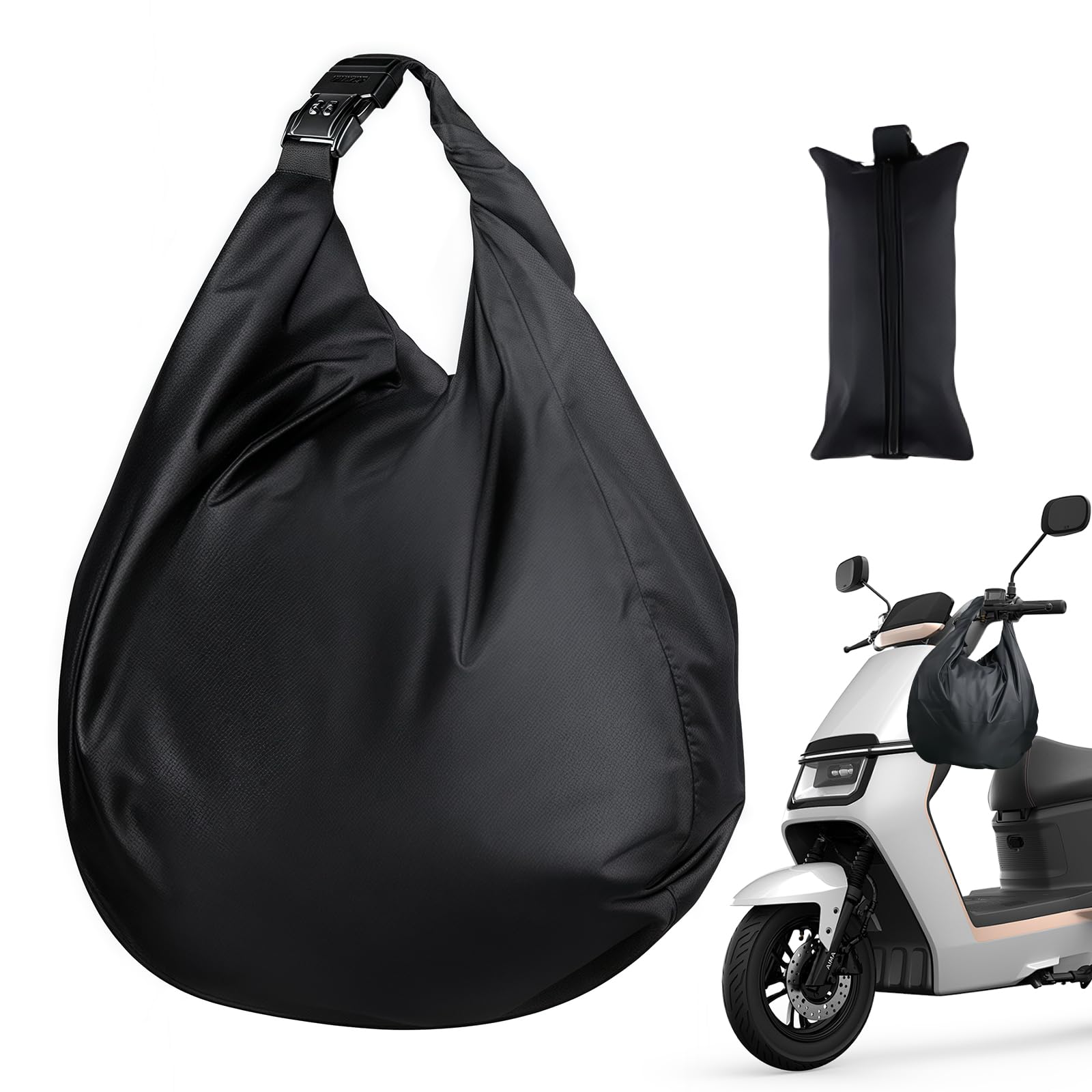 2X(Sac De Casque De Moto Étanche à Serrure à Combinaison, Sac De Rangement 3180 4713669777881
