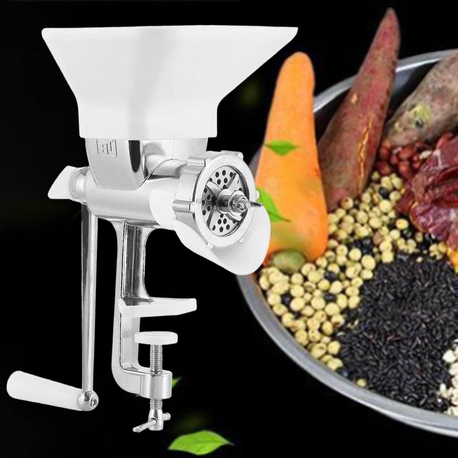 MagiDeal Macchina Manuale per La Lavorazione di Pellet di Cibo per Animali Domestici, Strumento Ergonomico con Granulatore Multifunzionale per Cibo per Cani, I