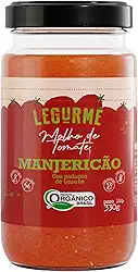 Legurmê Molho De Tomate Orgânico Com Manjericão 330G