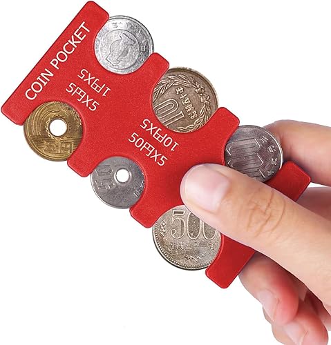 Miniatura 6 de Estuche organizador y almacenamiento para monedas de Yen japonés, organizador y dispensador de monedas, organizador y dispensador de monedas,