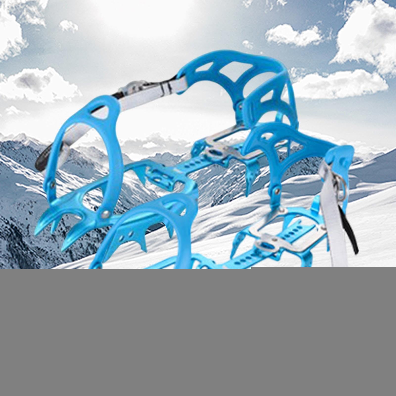 Crampons pour Chaussures De Randonnée Femmes Outil de Traction Léger en