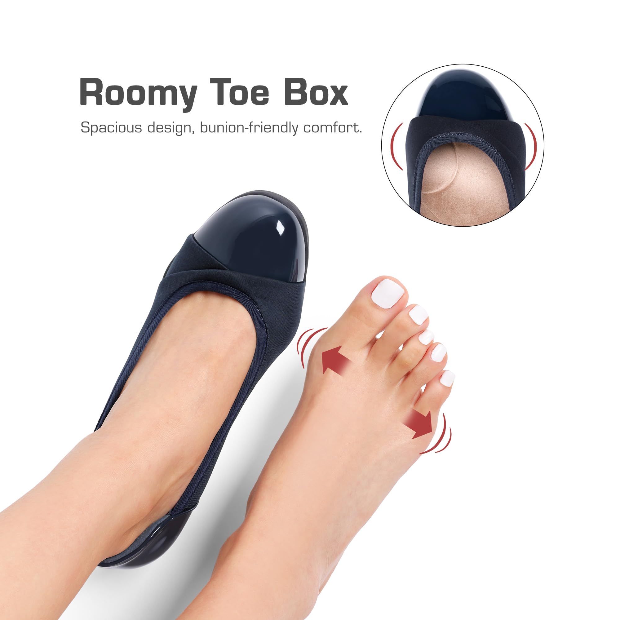 DREAM PAIRS Scarpe con Tacco a Blocco Comode da Donna e Classiche Eleganti Décolleté con Soletta Ammortizzata