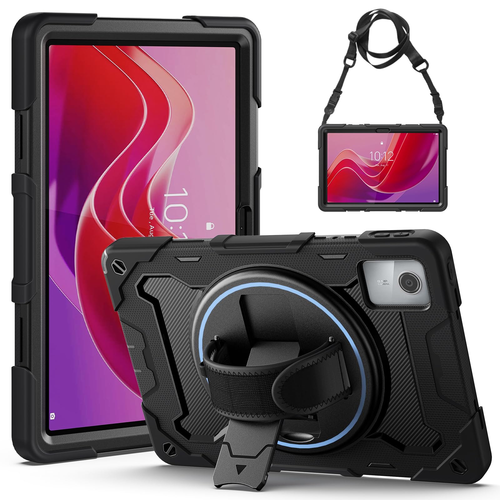 Custodia Per Lenovo Tab K11 LTE (11") – MoMo Antigoccia Per Bambini Con Luce Integrata