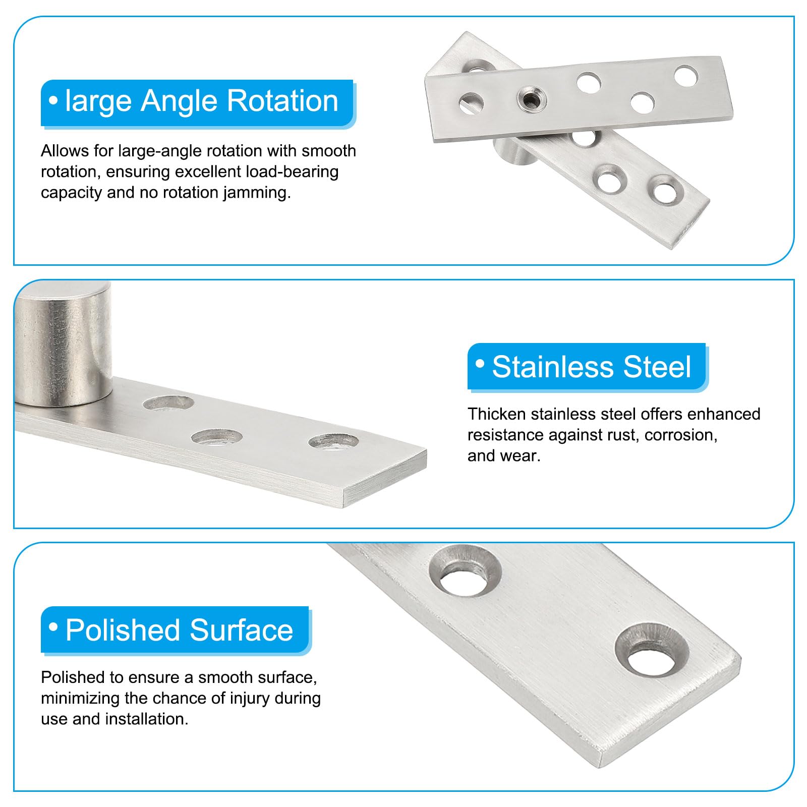 PATIKIL Door Pivot Hinges - Image 4
