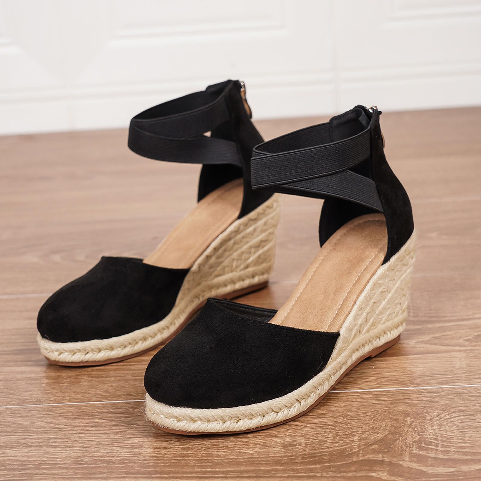 Zapatos de baile de plataforma para mujer, zapatos de novia gruesos con tiras y tacones altos tradicionales, elegantes y cómodos zapatos de fiesta con tacón para octubre