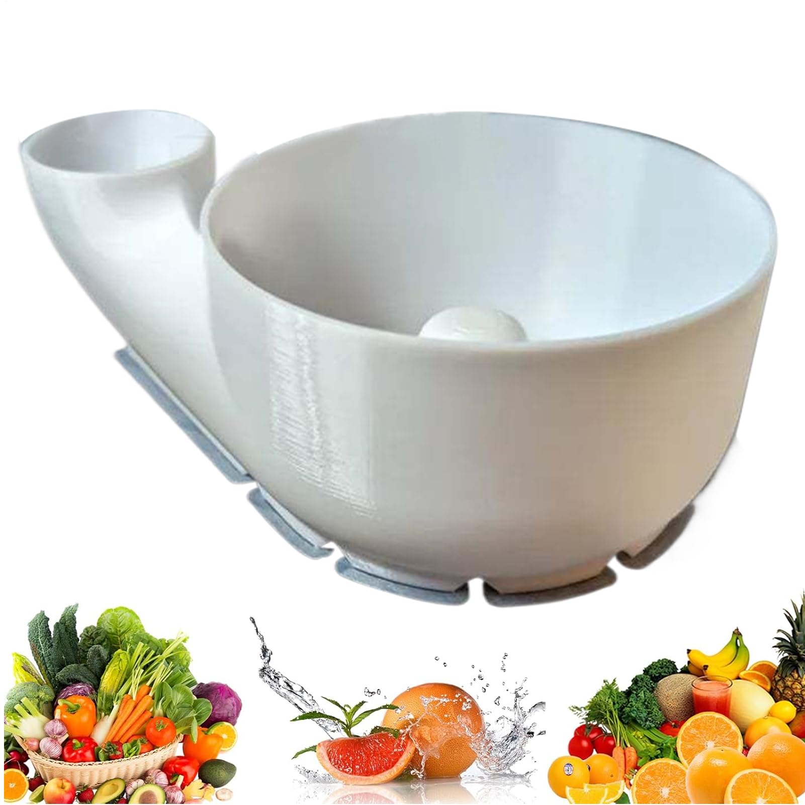 Centrifugador de Frutas | Cuenco Portátil Para Lavar Fruta | Máquina Automática De Lavado De Alimentos Para Drenar Patatas Bayas Cocina Camping Viajes