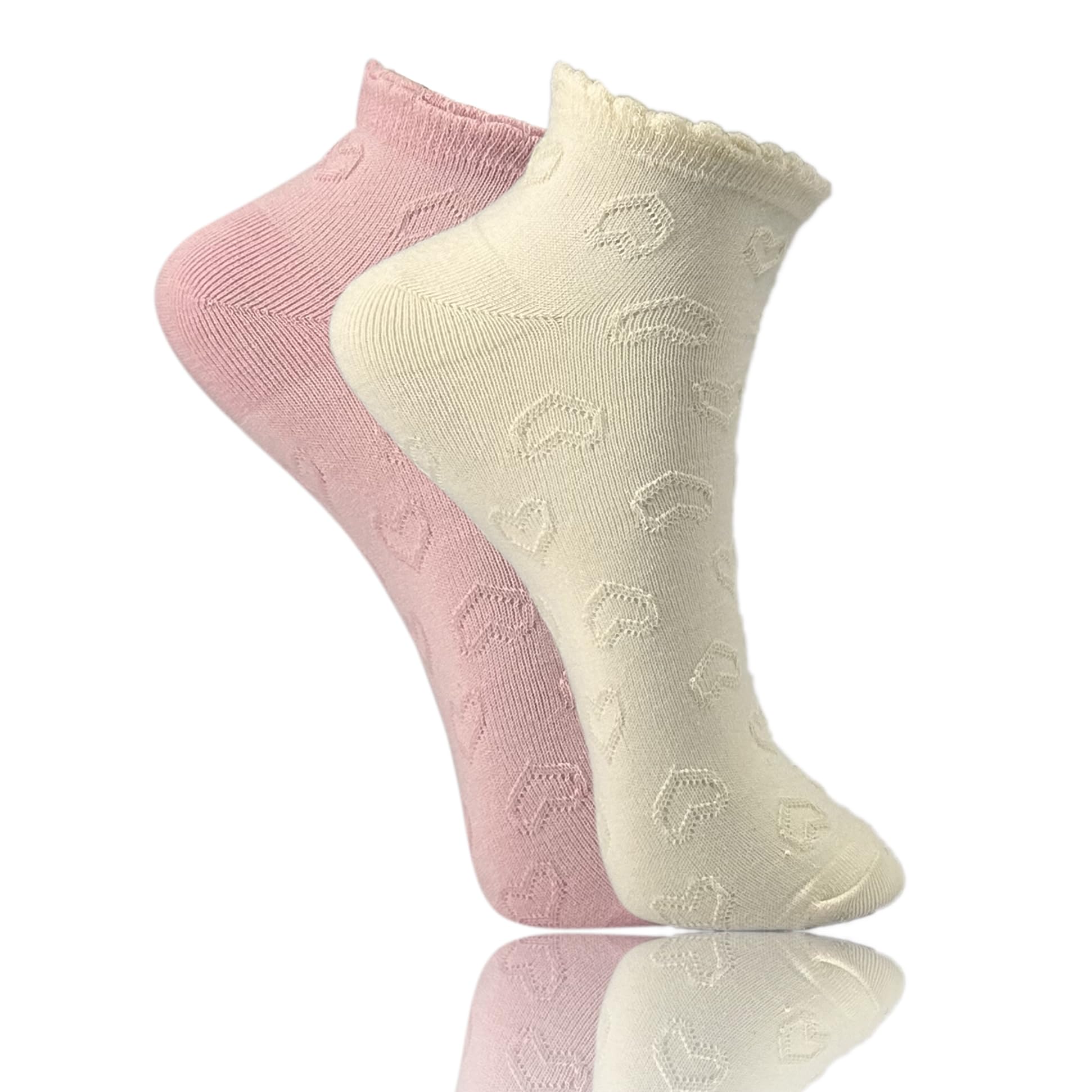 TRAZO Women's Ankle Length Designer Knitted Multicolor, Multi-Purpose Socks | Socks for Women