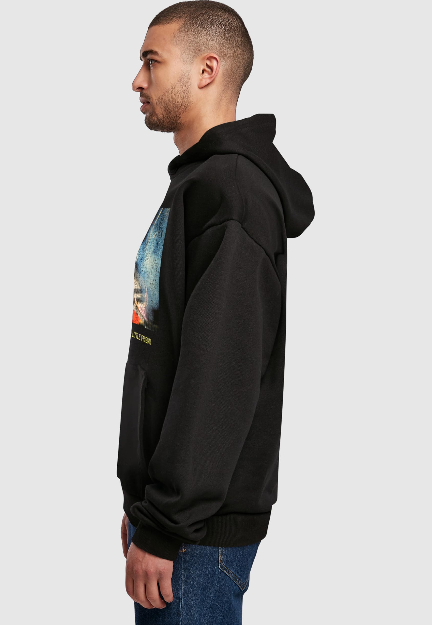 Mister Tee Mt2553-scarface Little Friend Ultraheavy Oversize Hoodie Felpa con Cappuccio Uomo (Pacco da 1)