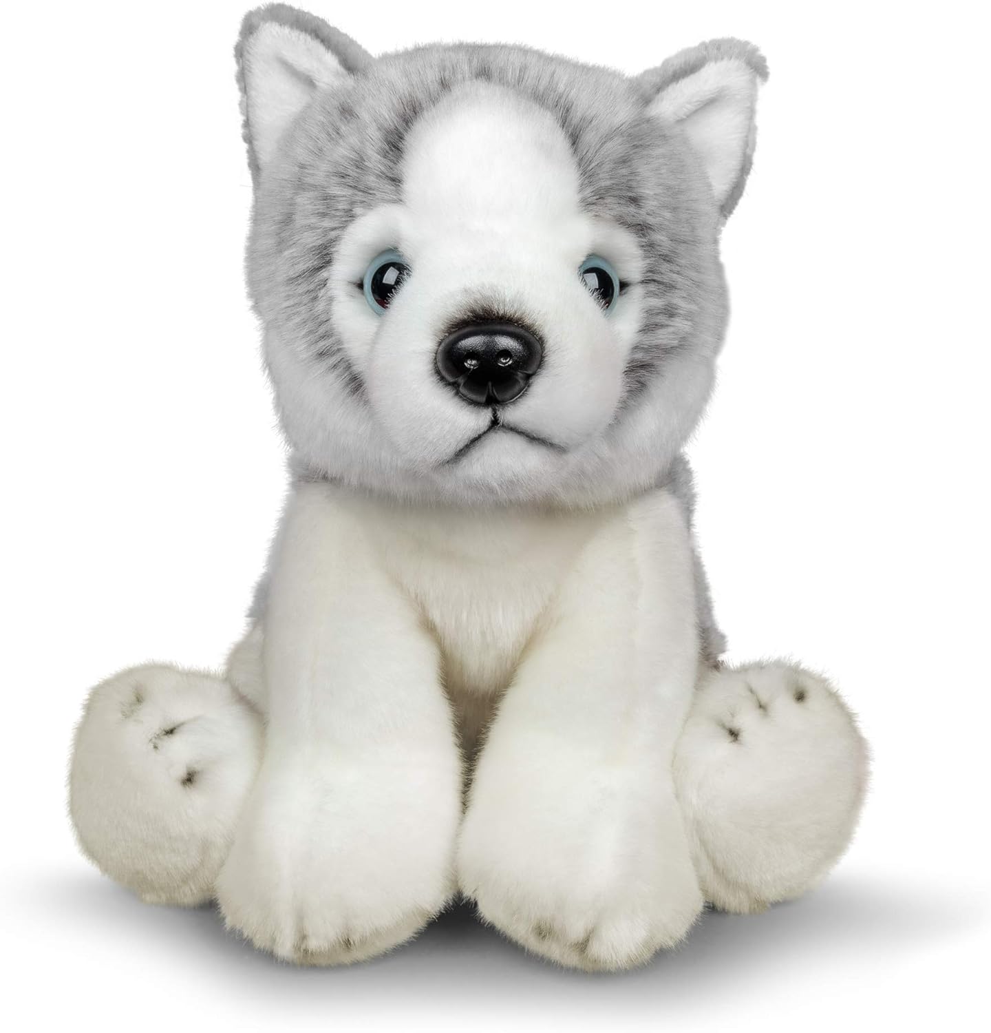 Animigos World of Nature 28cm Plush Husky Soft Toy TopToy
