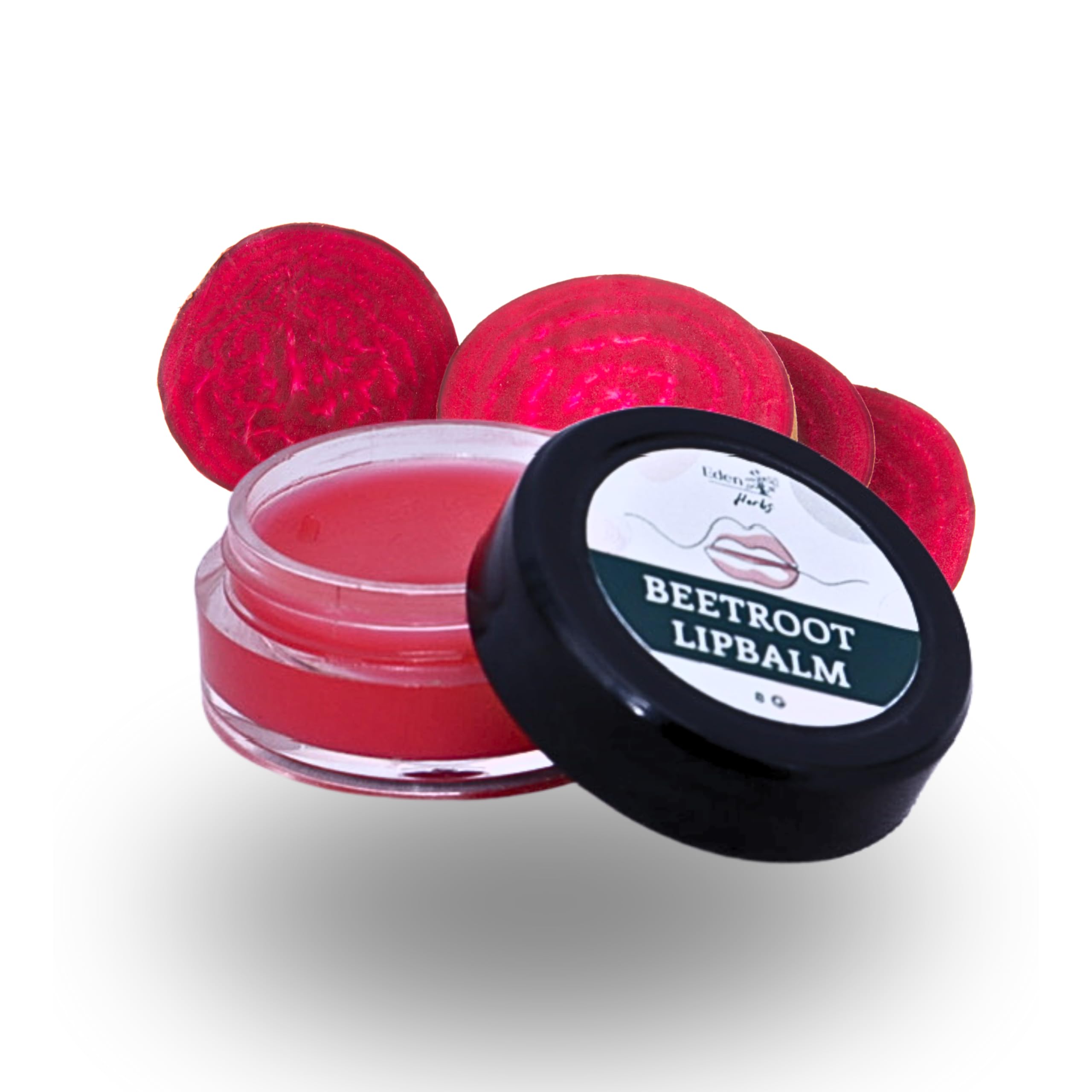 Eden Herbs Beetroot [8 gm] for Soft, Smooth & Naturally Pink Lips| Beetroot Tinted Enhanced with Shea Butter and Jojoba Oil| Lip Balm for Dry, | Lip Balm for Women, Men-image-22