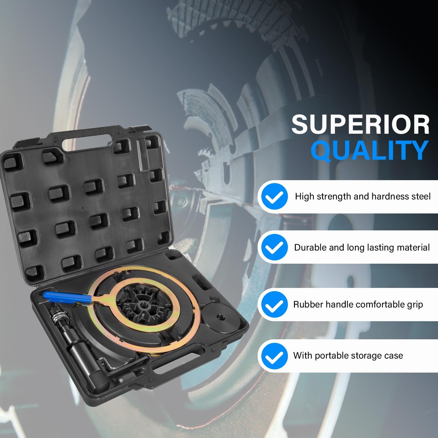 Dual Clutch Transmission Reinstall Reset Tool Set Suitable for Ford Focus DCT 6 Speed Dry Dual Clutch Transmission Remover Installer Kit for Reuse DPS6-DCT F1FZ-7B546-B