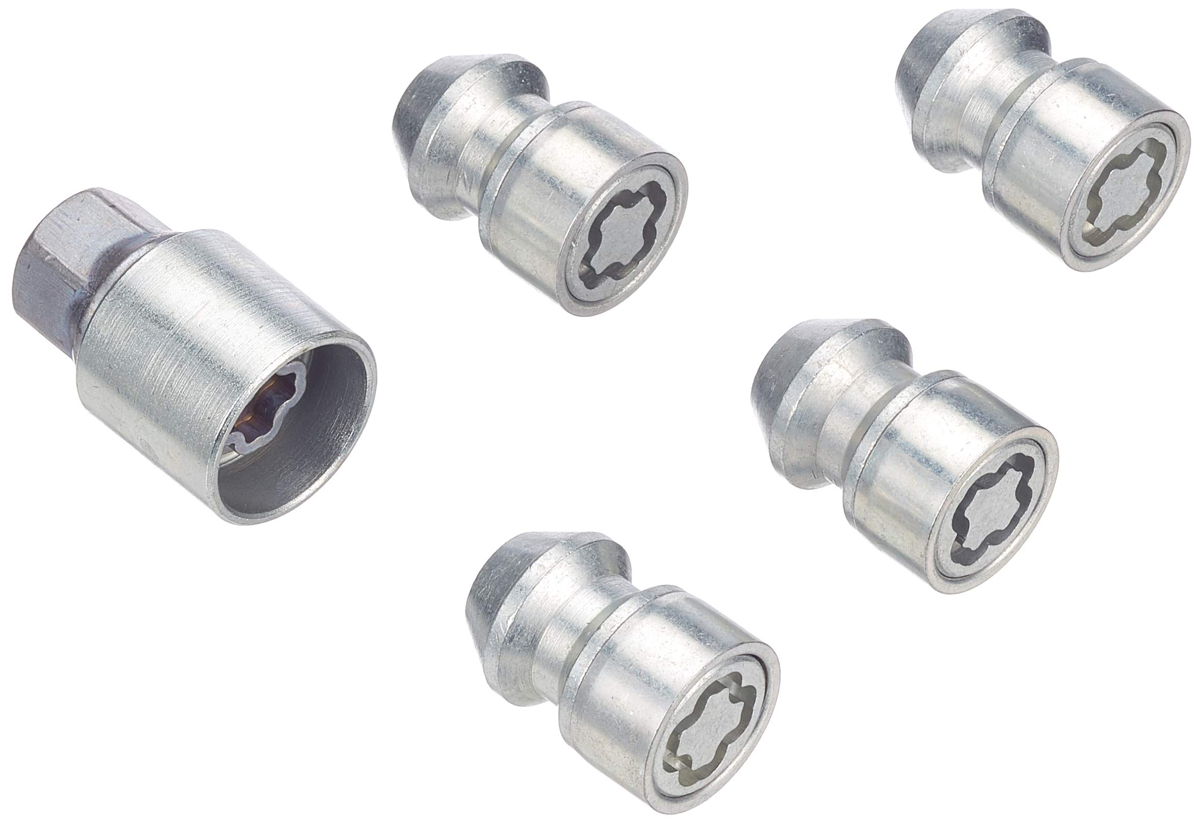 Farad 1-H/E STARLOCK 1CH. Starlock Antifurto Ruote per Autovetture con Serraggio a Dado, 4 con 1 Chiave