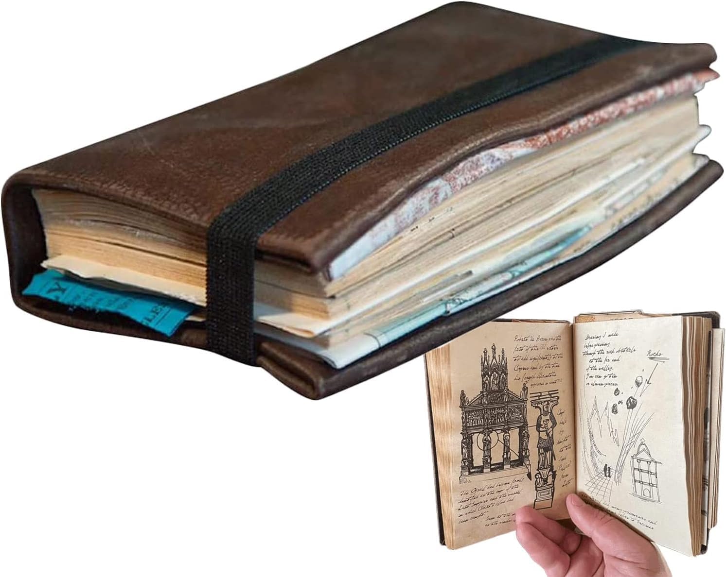 Indiana Jones Grail Diario, replica classica di oggetti di scena del film, diario vintage, libro creativo da collezione, miglior regalo, i predoni dell'arca perduta, per i fan del cinema Indiana