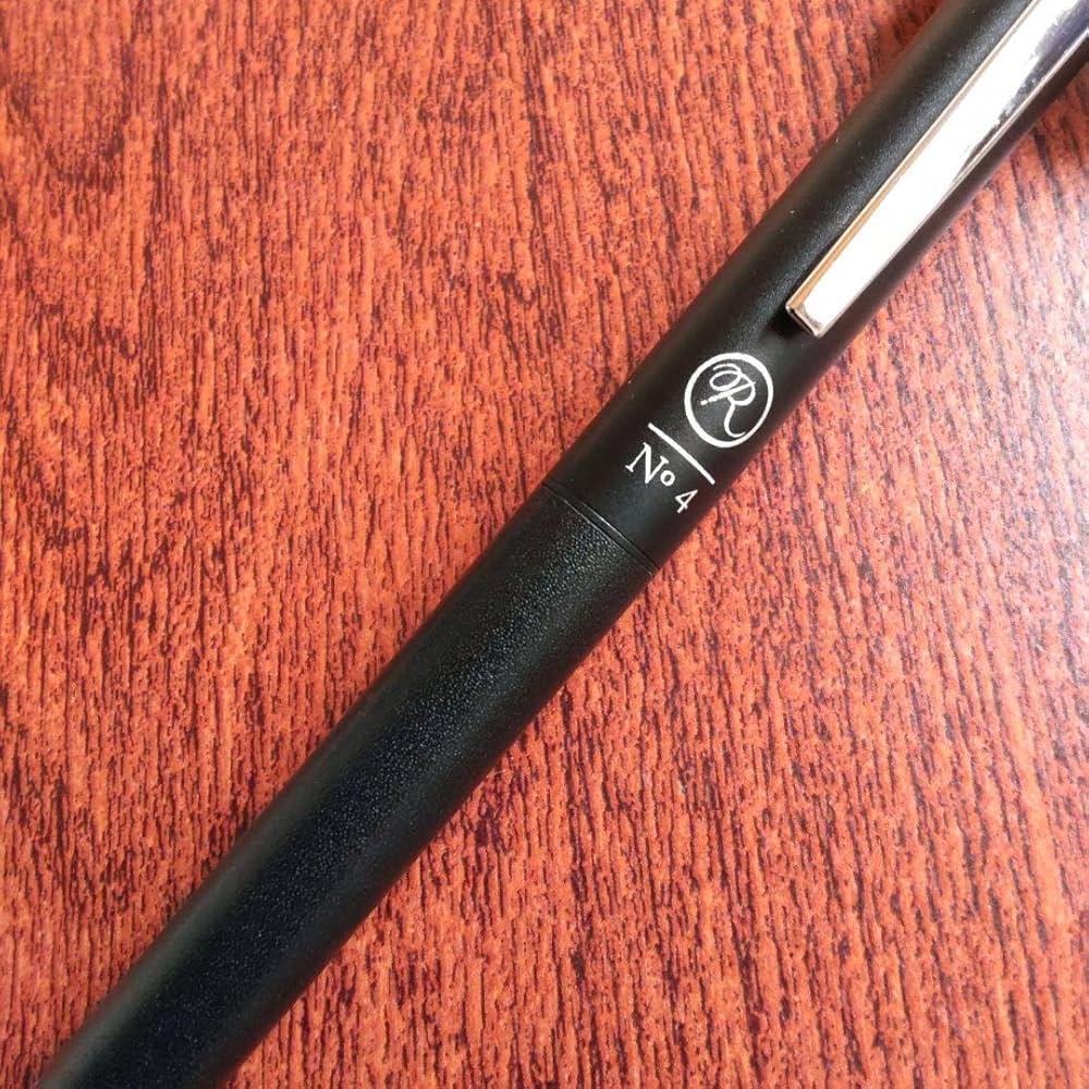黒いボールペン No.4 ROMEO ロメオ No.4 多機能ペン 4in1 レザーグリップ : 枚方 蔦屋