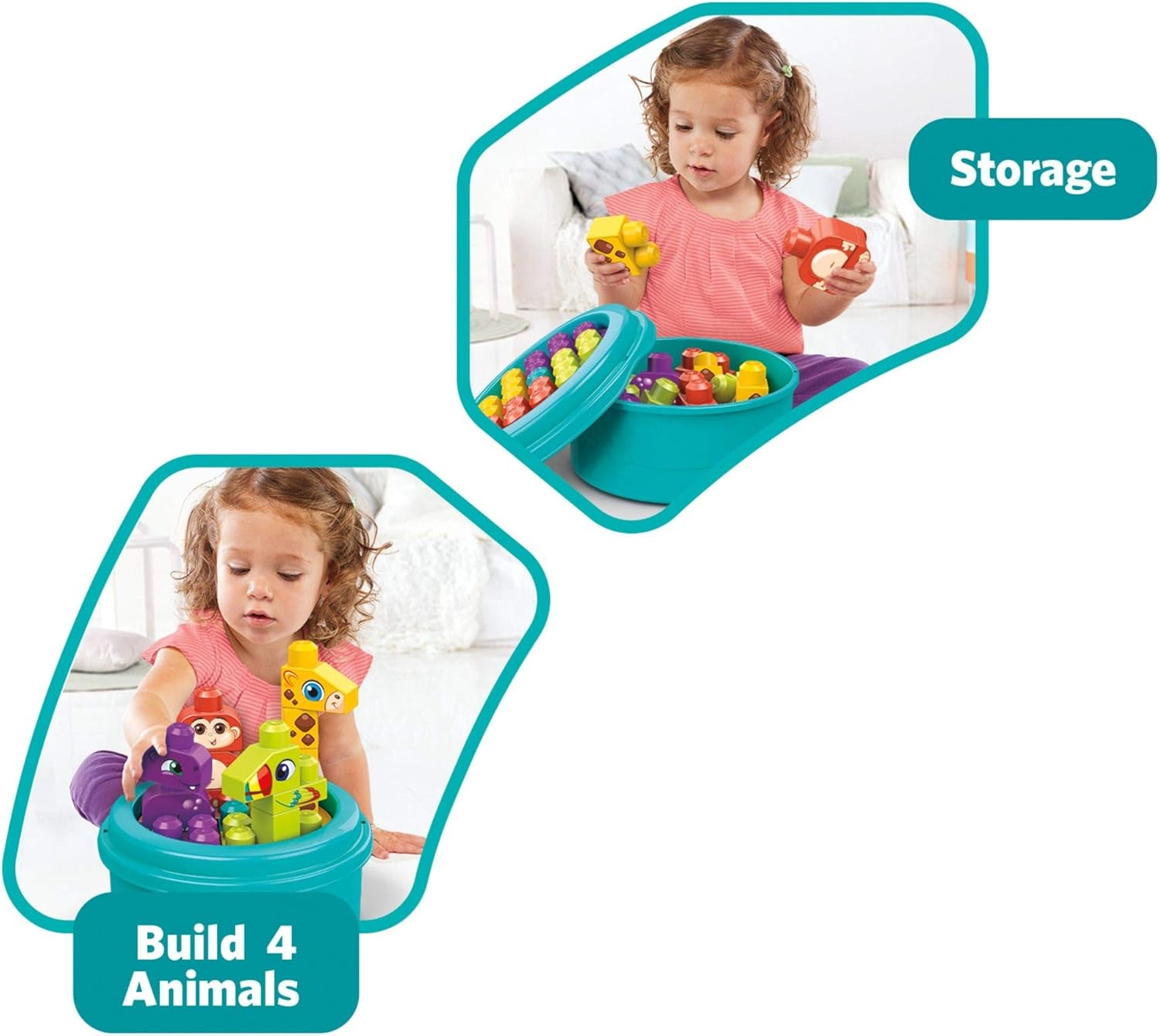 Flash Sale Buy 1 get 1 Mega Bloks Building Basics Elephant Parade Exclusive Discount 🔥 Mega Bloks Building Basics Elephant Parade