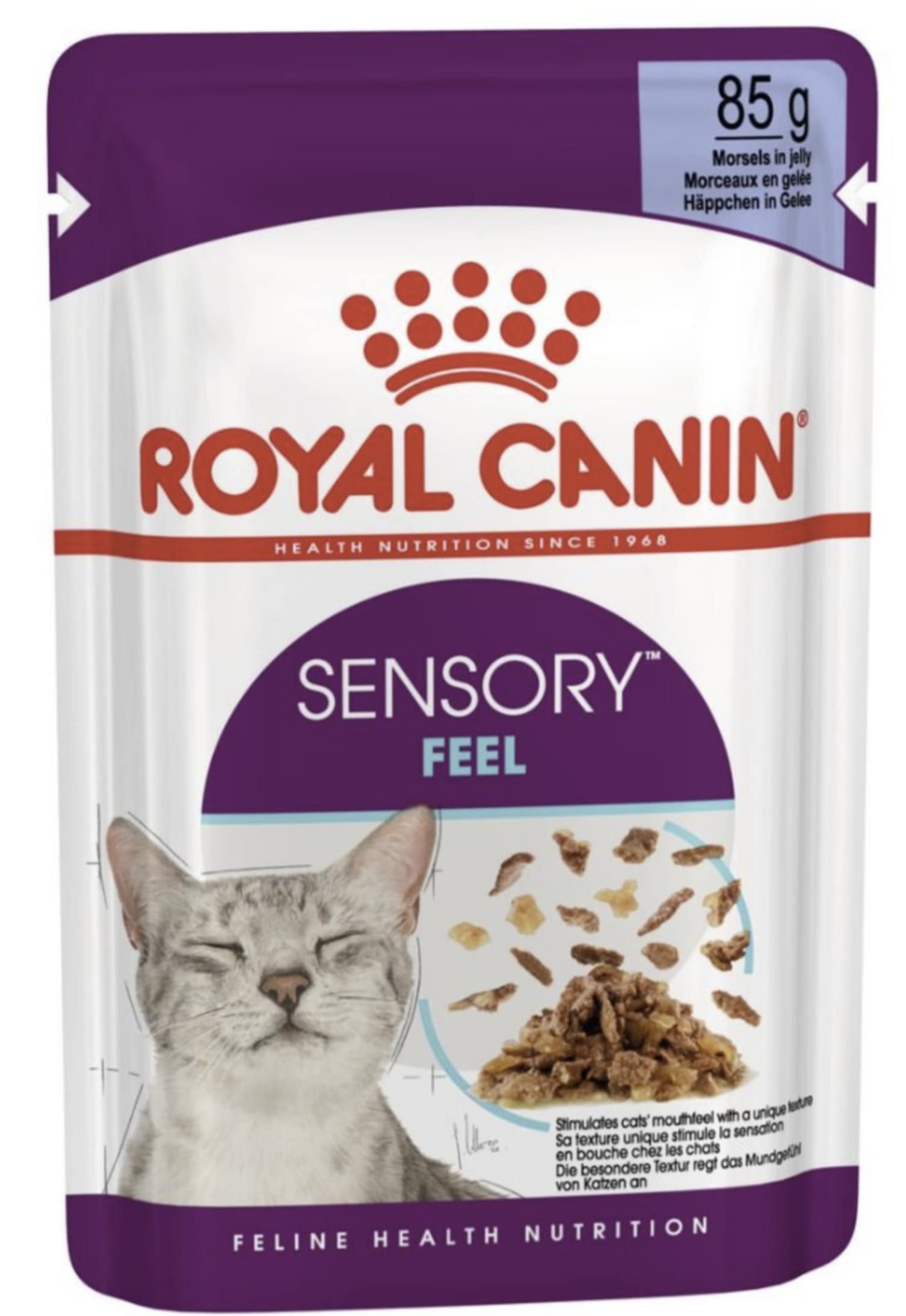 Royal Canin Sensory Feel in Jelly Wet Cat 85g (Pack of 48)