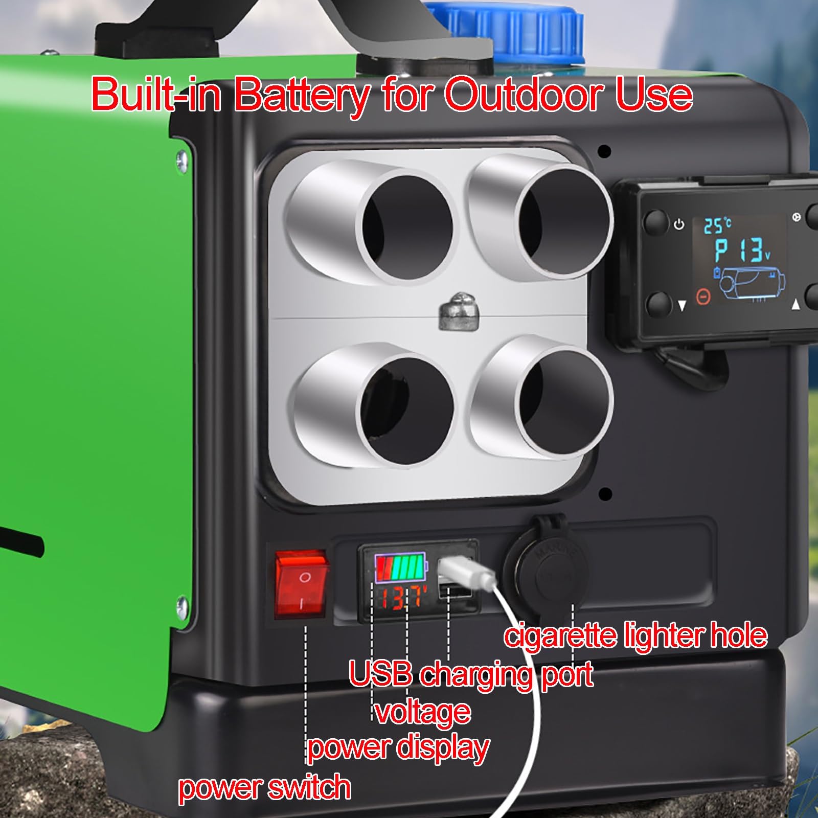 Controller Riscaldamento Diesel 12V/24V Con Telecomando - Per Auto E Camion, 3KW/5KW - Foto 13