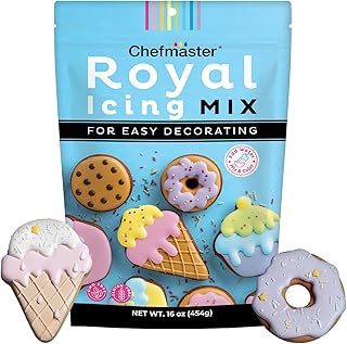Chefmaster White Royal Icing Mix, Decorating Cookies, Making Cake Decora...
