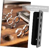 Vista 8 de Soporte de tijeras de acrílico para peluquería, organizador de almacenamiento de tijeras de peluquería con múltiples ranuras para herramientas