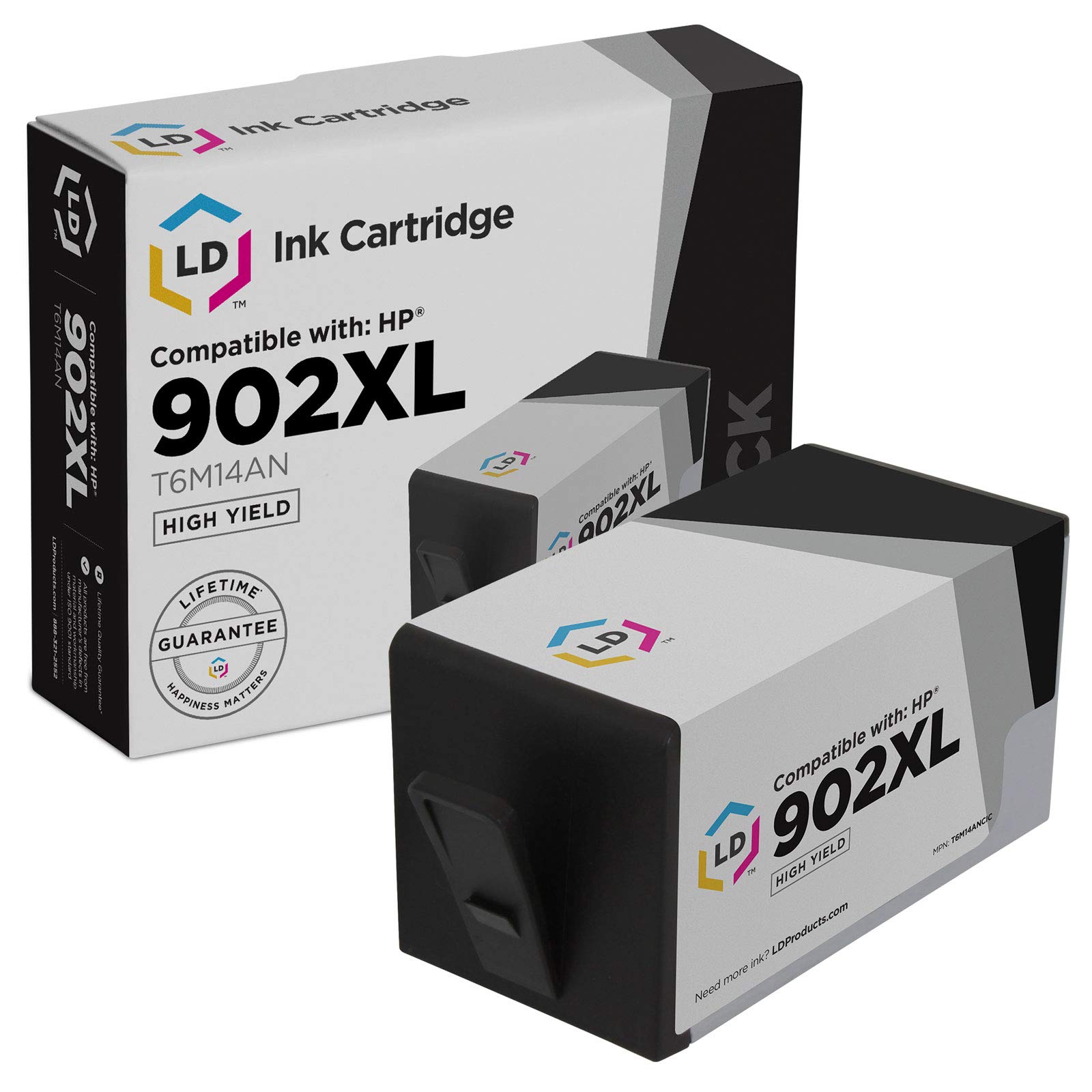 hp printer ink 902xl black
