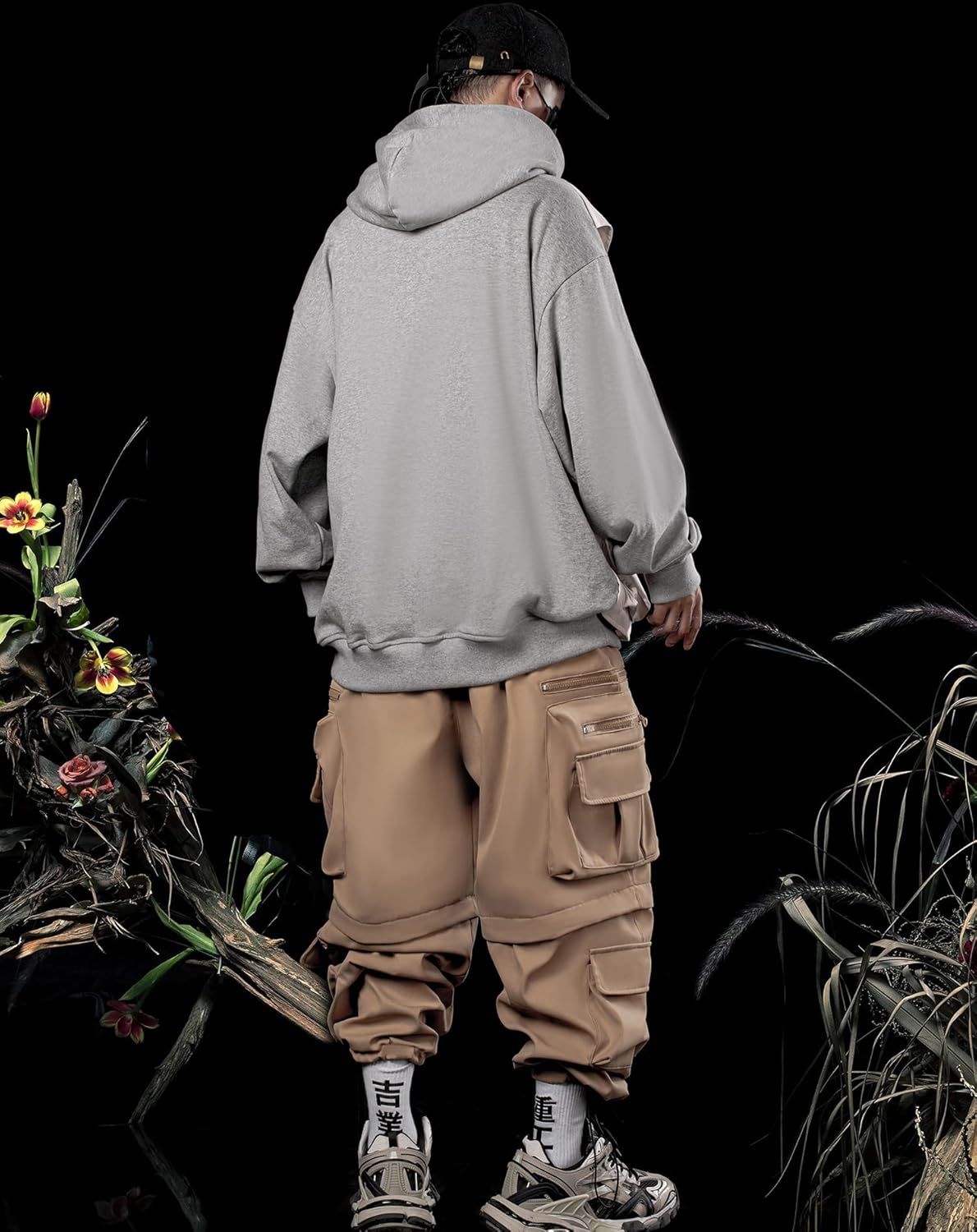 Niepce Inc Japanese Streetwear Techwear Heavyweight Men's Hoodies Pullover - Image 4