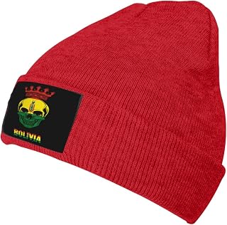 Acrylic Knit Beanie Hat, Warm Stretchable Winter Beanie for Men & Women Daily Wear, Outdoor & Commute