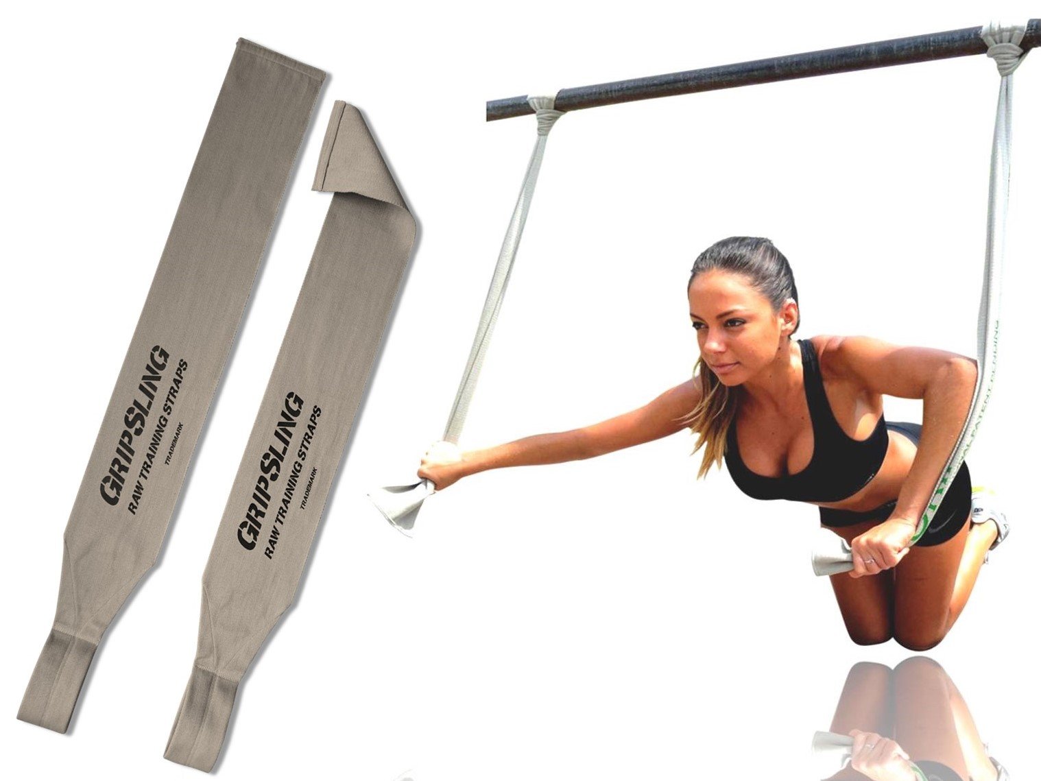 GripSling Raw Training Straps (Standard)