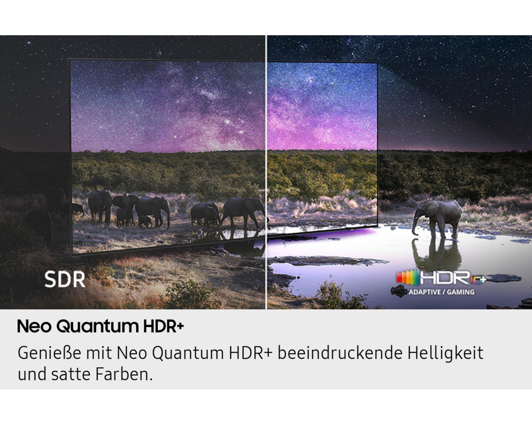 Samsung Neo QLED 4K QN85F Telewizor, 65” (163 cm), Mini LED, procesor NQ4 AI Gen2, Quantum Matrix Technology Slim, Motion Xcelerator 144 Hz, AirSlim Design (wersja węgierska)