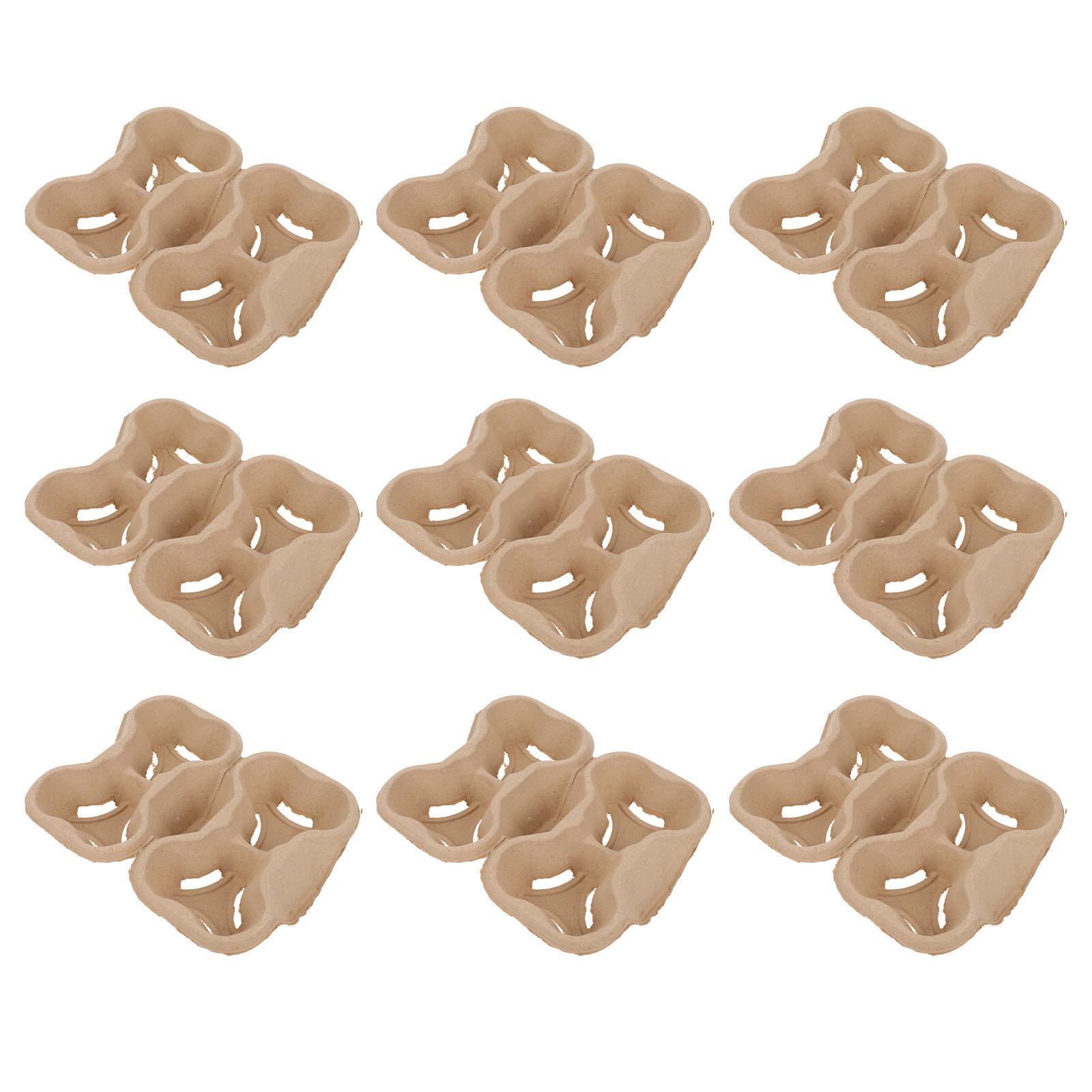 Porte-gobelets résistant à la pression et absorbant les chocs en cellulose