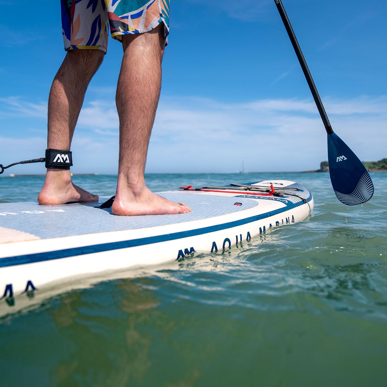 Aqua Marina Magma 11'2" – Aufblasbares SUP Board Allround für Anfänger – Stand Up Paddle Board Komplettset – Limited Edition Beige