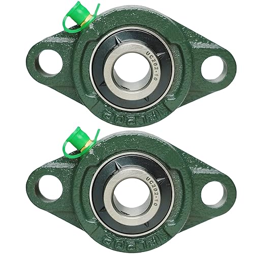 Miniatura 17 de Paquete de 2 rodamientos de bloque de almohada UCFL204-12, unidad de rodamiento de bolas de montaje en brida, orificio de 3/4 pulgadas, brida de 2