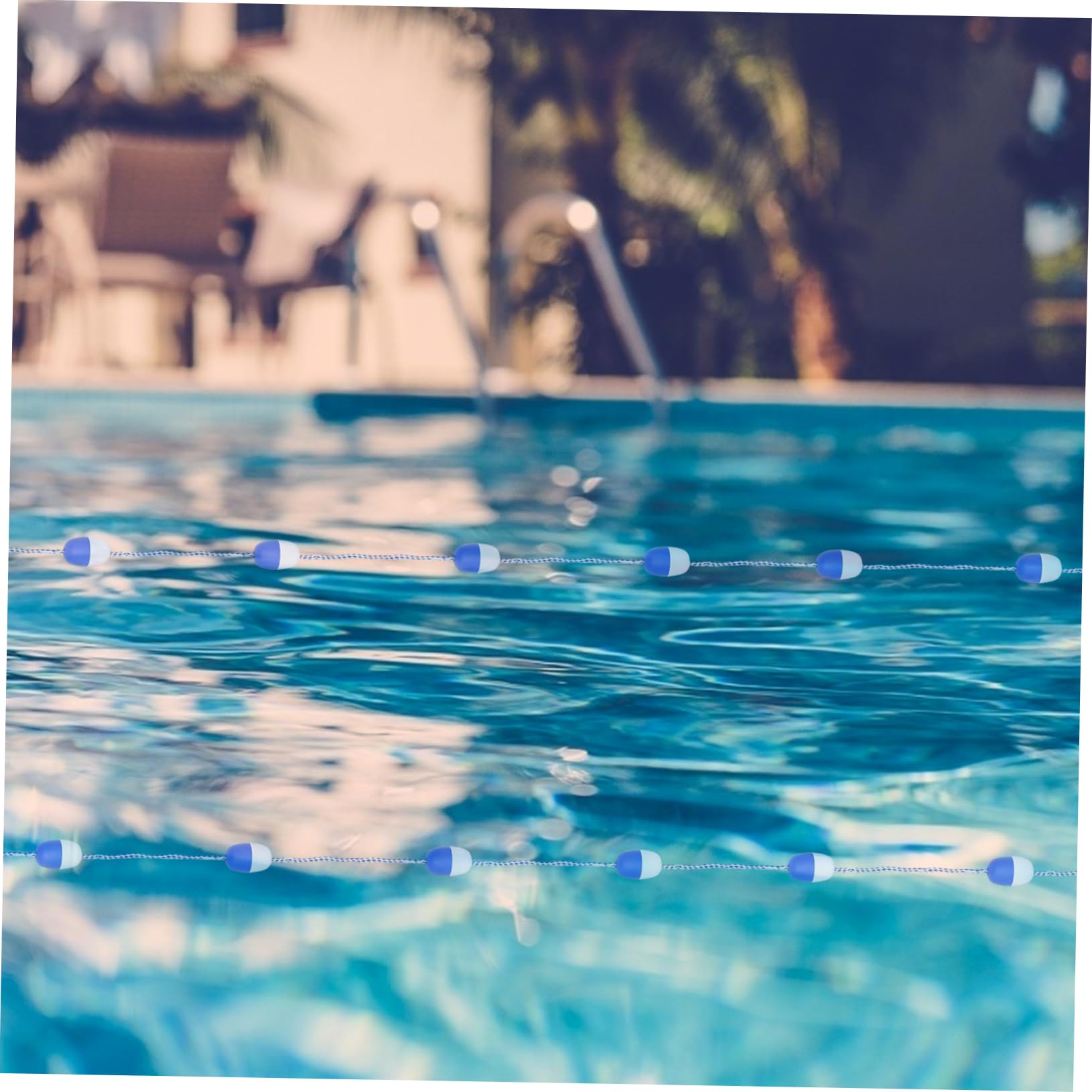 UPKOCH Sicherheitsseil für Schwimmbahnen 1 Stück Kunststoff mit Haken
