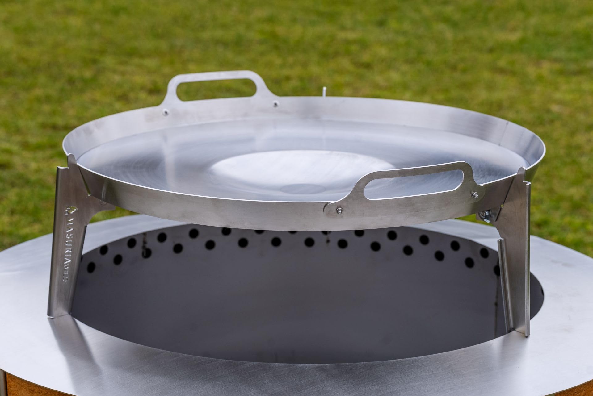 Plancha do Alpha 800 Bezdymne Palenisko Grill BBQ | Stal Nierdzewna, Wyprodukowano w EU