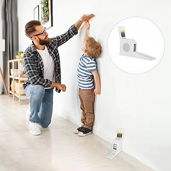 Wall Height Chart For Kids 2m Easy Read Round Wall Mounted Height