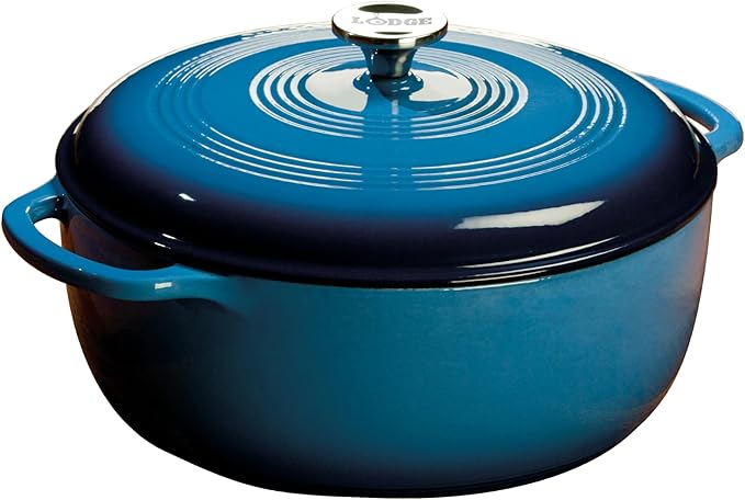 Lodge Essential Enamel Cast Iron Dutch Oven with Lid 7.5