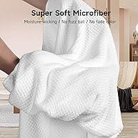 Vista 5 de Umisleep Toalla de pelo extra grande de microfibra para mujer, cabello largo, rizado y grueso, toalla de pelo súper suave antiencrespamiento