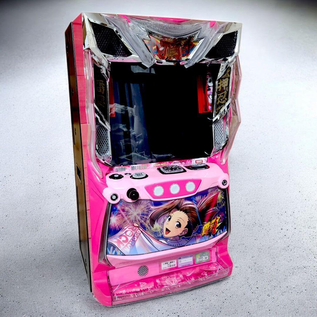 【美品】押忍！番長4 スロット実機 家庭用 操パネル スマスロ 設定キー付き 美押忍番長4 スロット実機 家庭用 操パネル スマスロ 設定キー付き