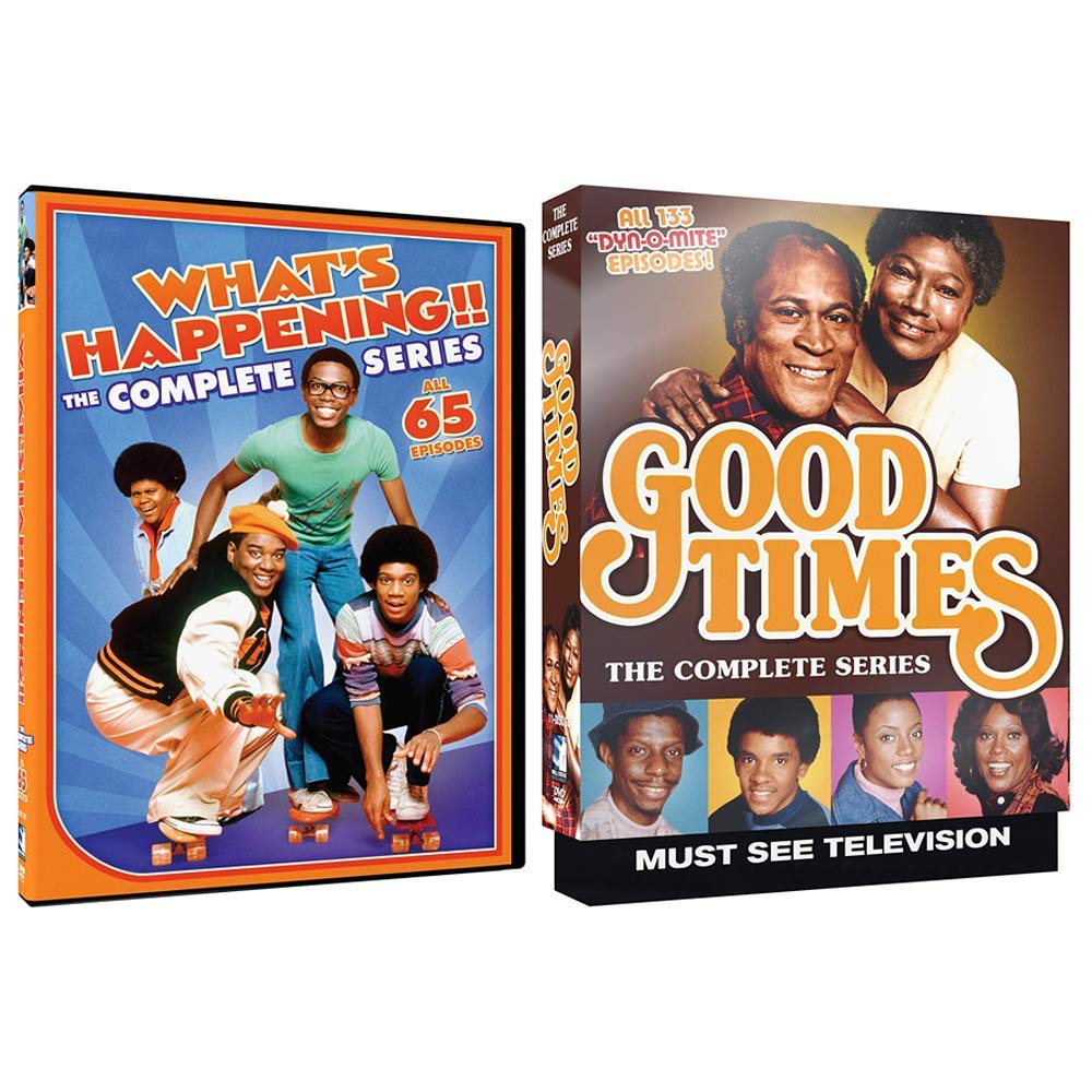 What's Happening & Good Times: Complete 1970s Series DVD Bundle - 198 Episodes!