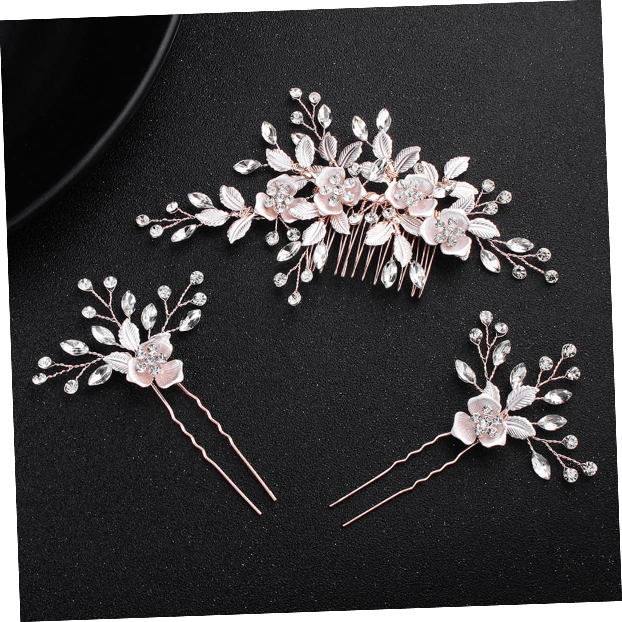 ABOOFAN 9pezzi Pettini Per e Accessori Per Matrimonio e Cerimonie Headdress Per e Ragazze