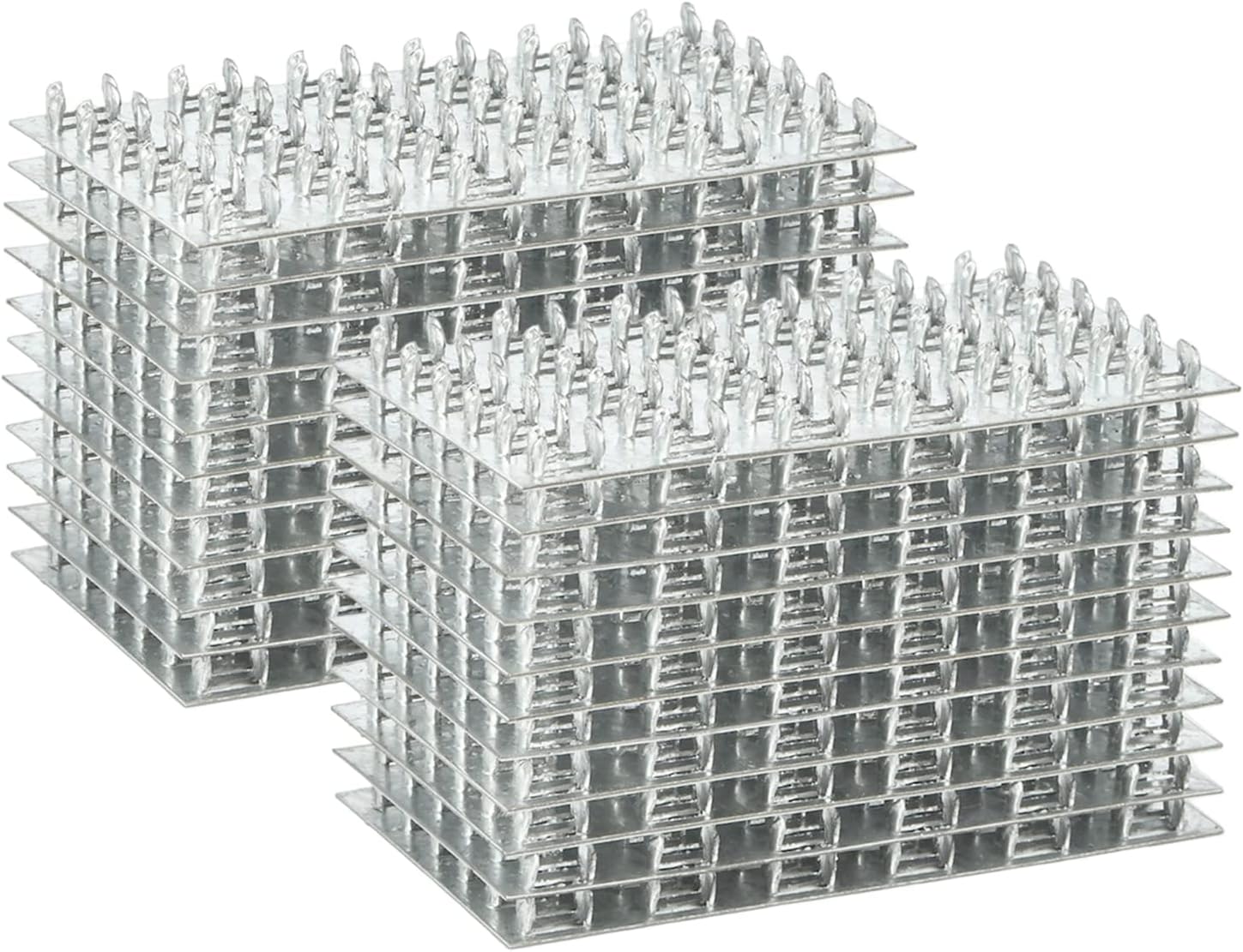 MOZCORN 20 Pack Truss Plates 3x6, Pronged Truss Mending Plate with Nail Teeth, Tie Plate for Roofing Wood Connector, 20 Ga Thickness