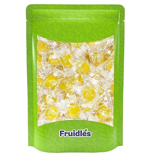 Miniatura 3 de Chupetas de caramelo duro prémium sin azúcar, mini caramelos de botón de frutas, certificado Kosher Parve, utiliza sorbitol, bajo contenido de