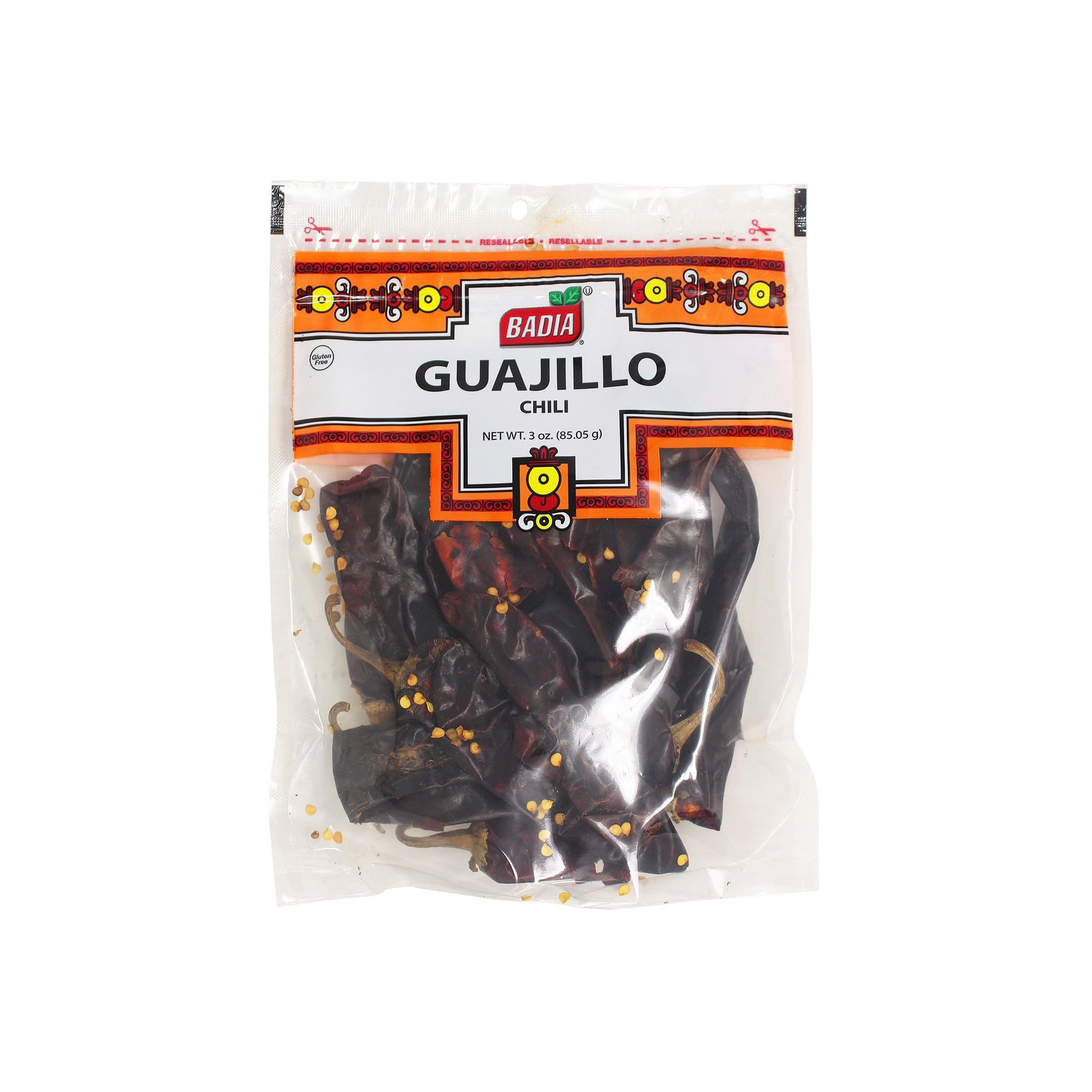 Badia Chili Pods Guajillo, 3 oz – Mild and Smoky Dried Guajillo Peppers for Authentic Mexican Cooking and Sauces