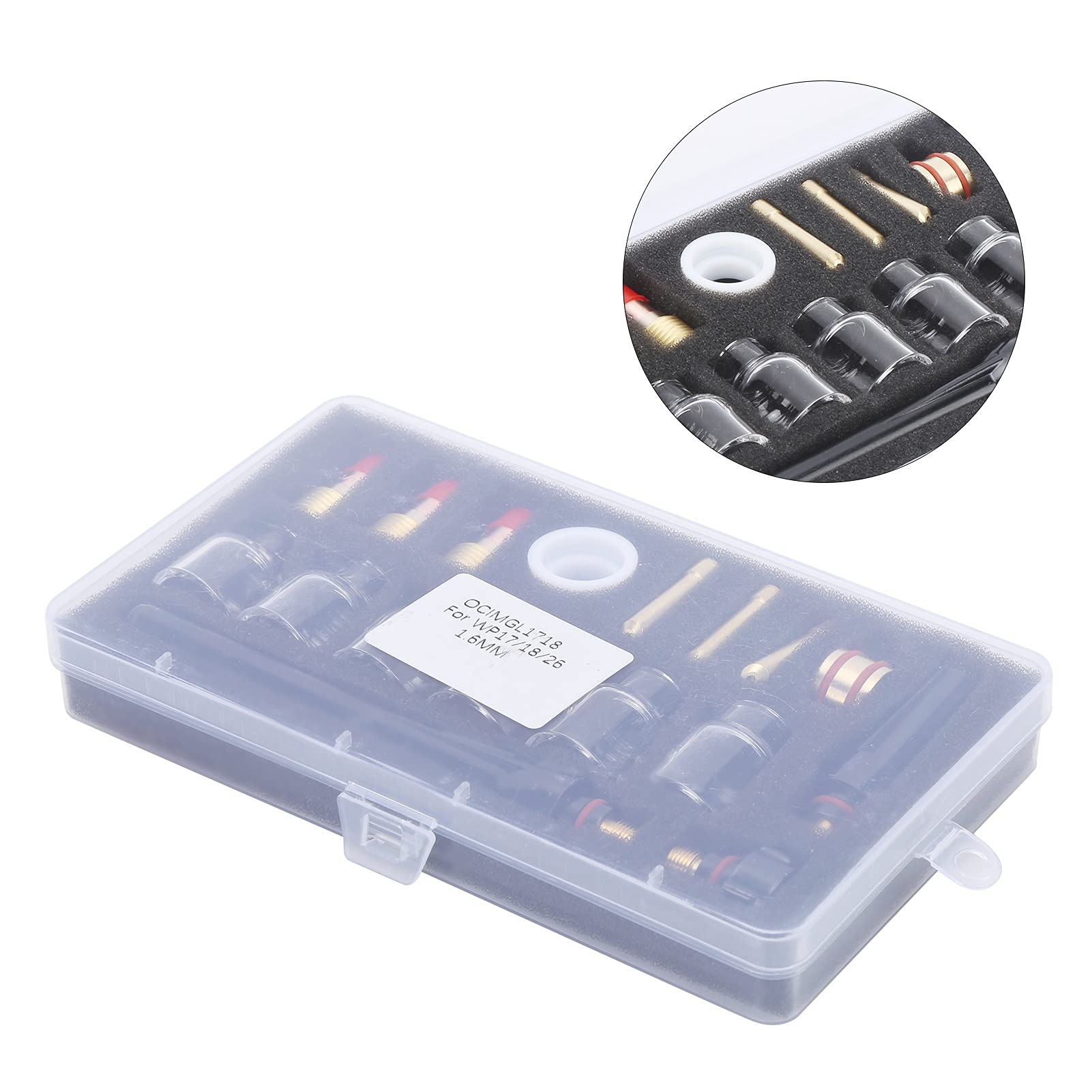 FTVOGUE Kit de Accesorios para Soplete de Soldadura para WP-17/18/26,