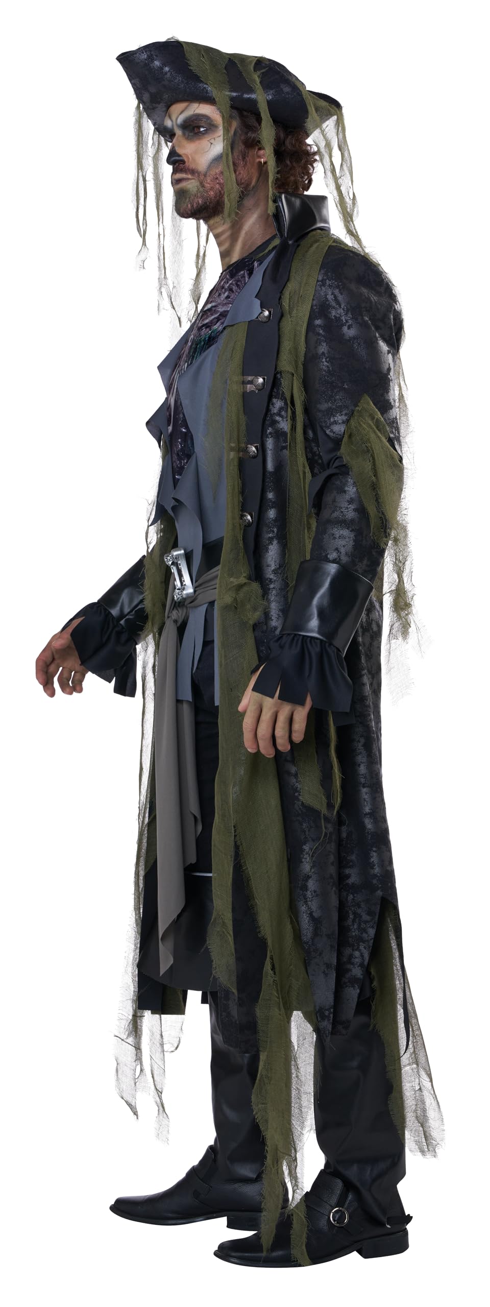 California Costumes Costume da uomo Barnacle Bill the Undead PirateCostume